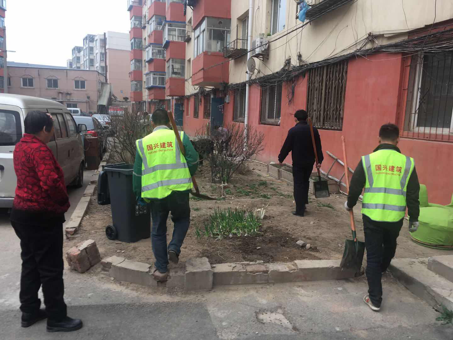 文澜苑小区环境卫生集中整治