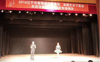 区直机关工委组织高雅艺术进机关活动