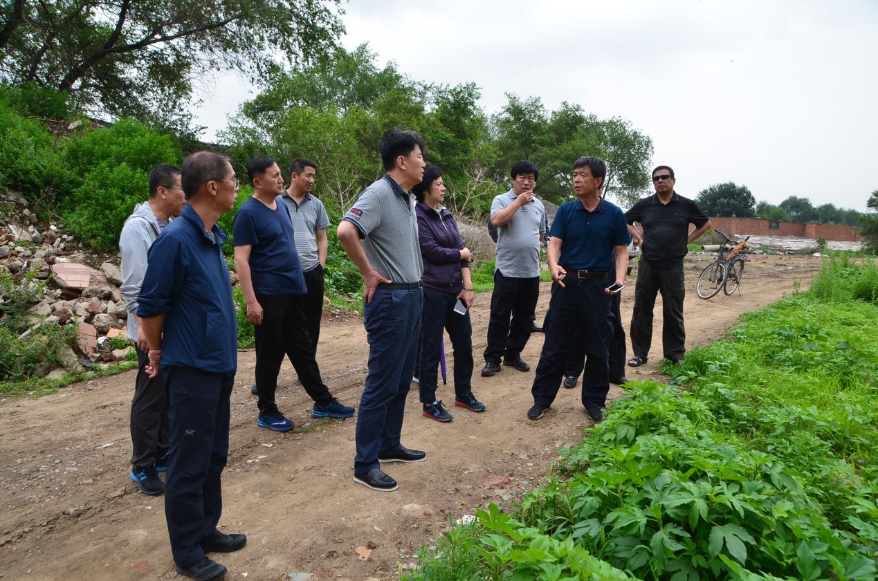 李军河长巡查白塔堡河及支流、张官河