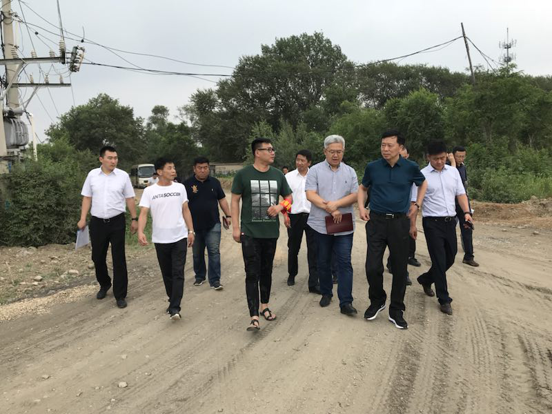 众志成城上下同心城中村改造进行时——一兵书记到白塔城中村视察创城进展情况