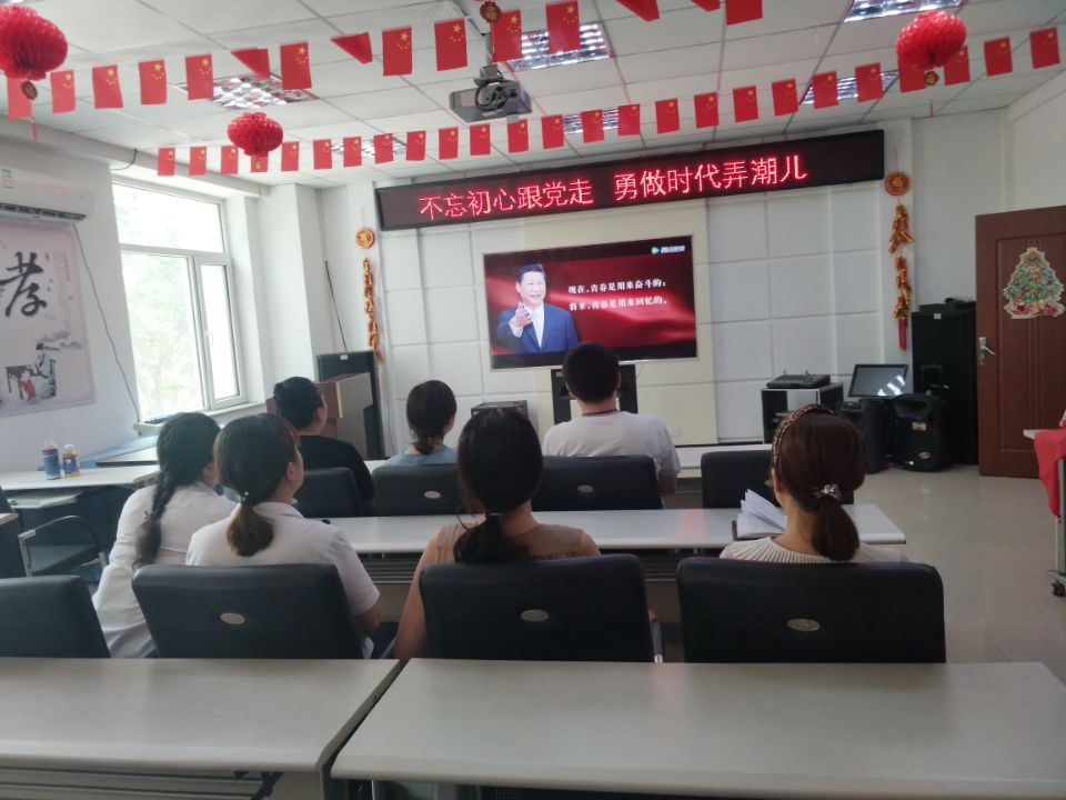 富都丽景社区团支部开展“不忘初心跟党走勇做时代弄潮儿”青年大学习活动