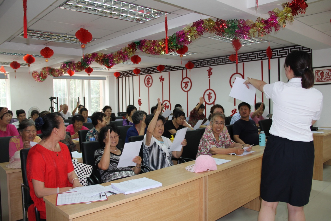 2018年上学期嘉华社区科普大学结业仪式