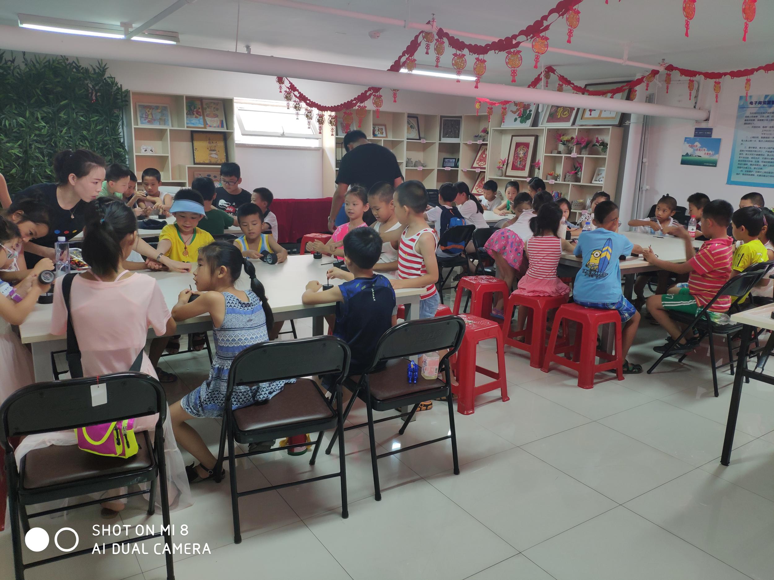 浑河站东街道彩霞社区团支部开展“七彩夏日，乐享假期”中小学假期实践活动