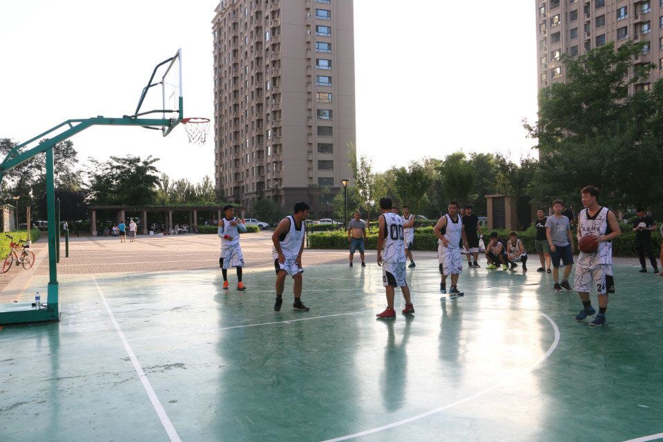 桃源社区党支部、工青妇开展“激情与汗水共舞，青春与梦想飞扬”篮球友谊赛...