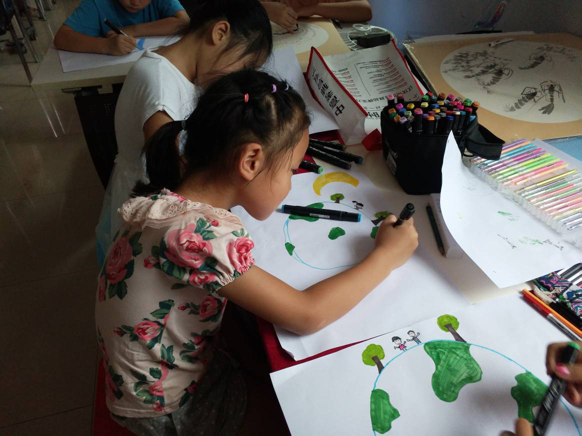 童眼看创城 小手绘文明