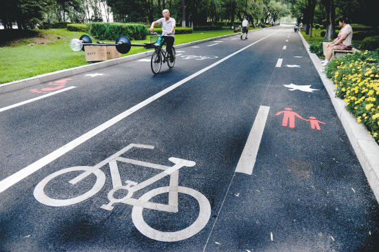 浑河两岸滨水慢道抻长