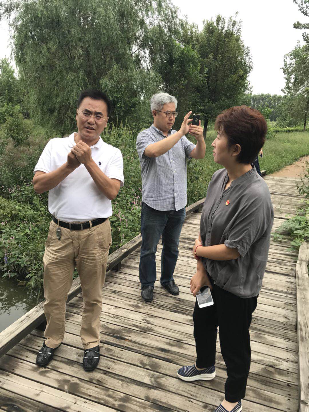 沈抚运河总河长奎夫副主任带队开展巡河工作