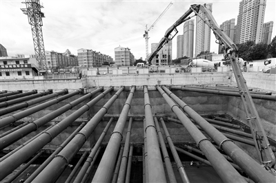 地铁四号线长白岛站主体结构下月底全部完工