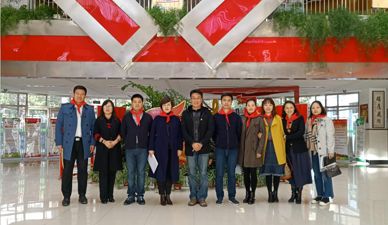 团市委副书记李霞一行到浑南区调研基层服务年项目工作开展情况