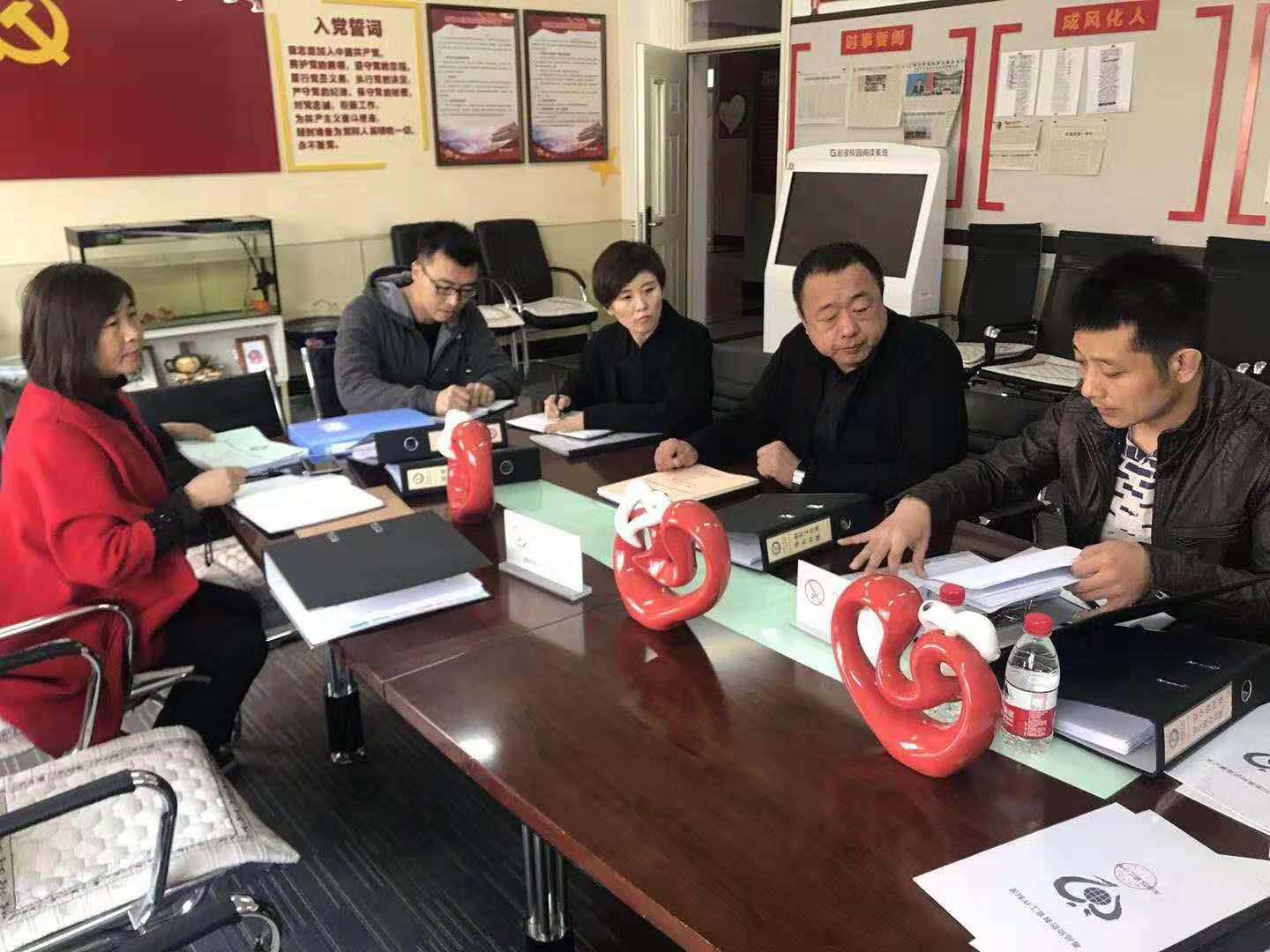 浑南区教育局开展安全工作台账大检查活动