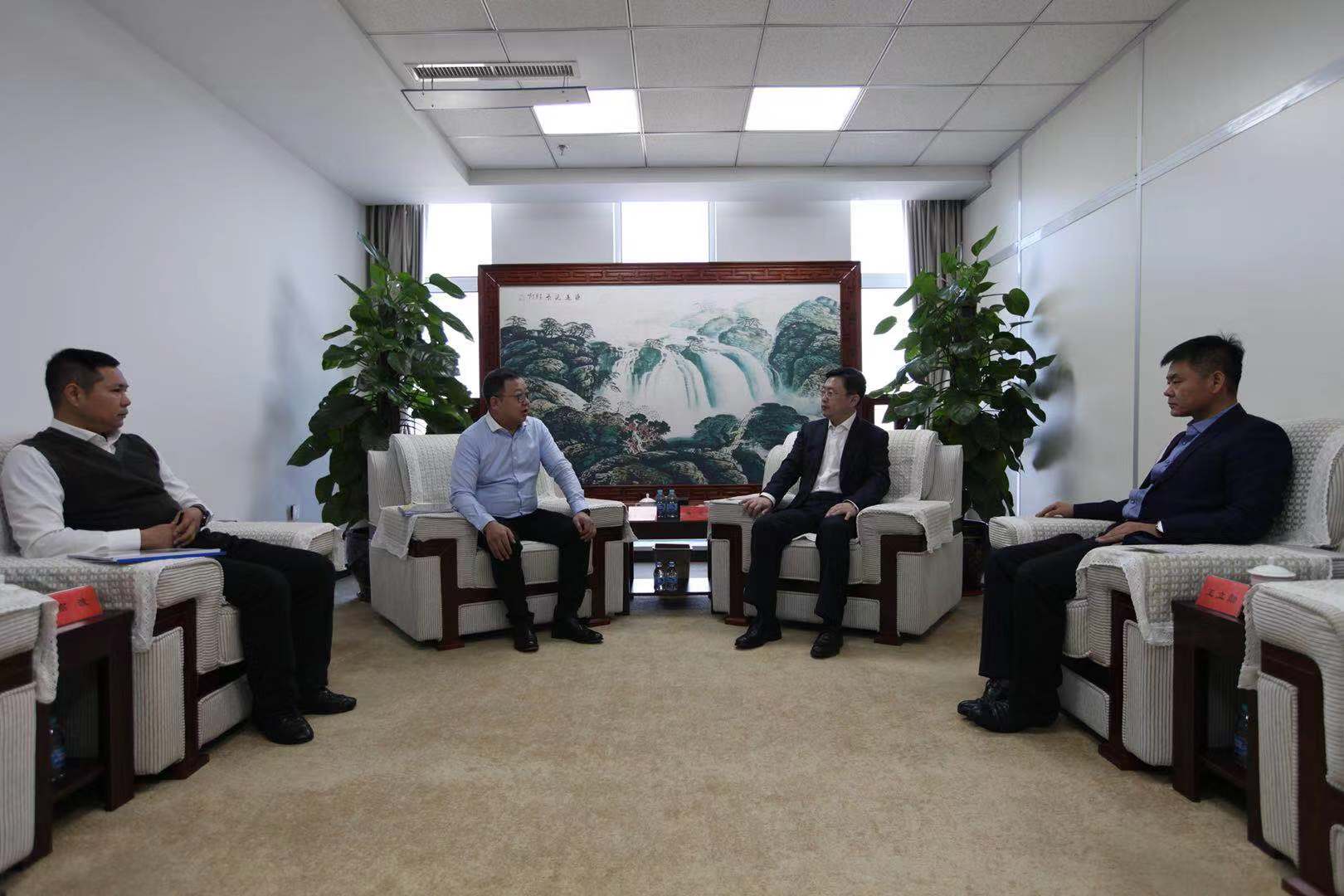 浑南区委书记单义会见中农批冷链物流有限公司副总经理刘广宇