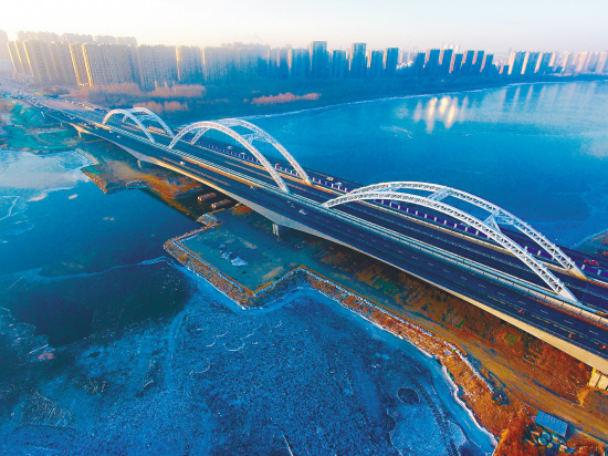 沈阳长青桥两侧新桥建成通车