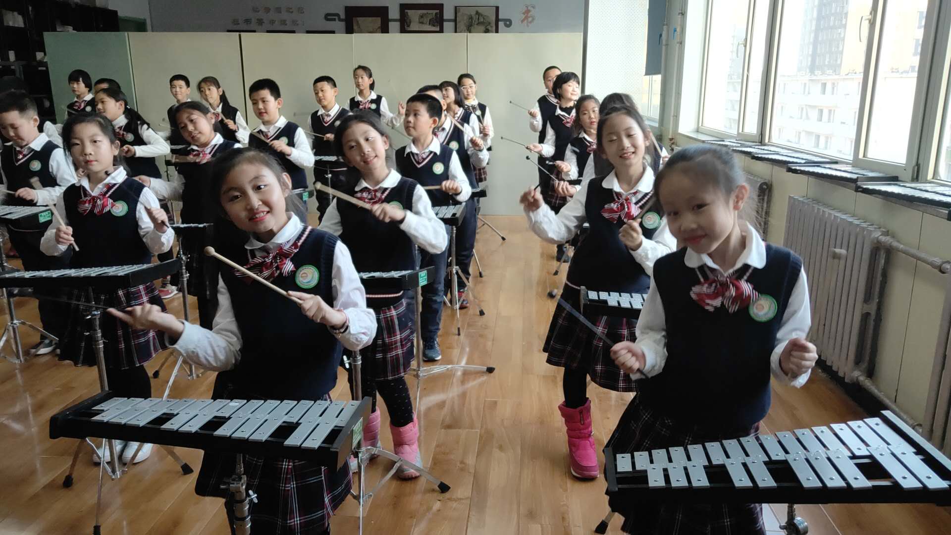 师生齐奏曲悠扬 和如琴瑟促相长——浑南区开展小学课堂乐器师生演奏比赛