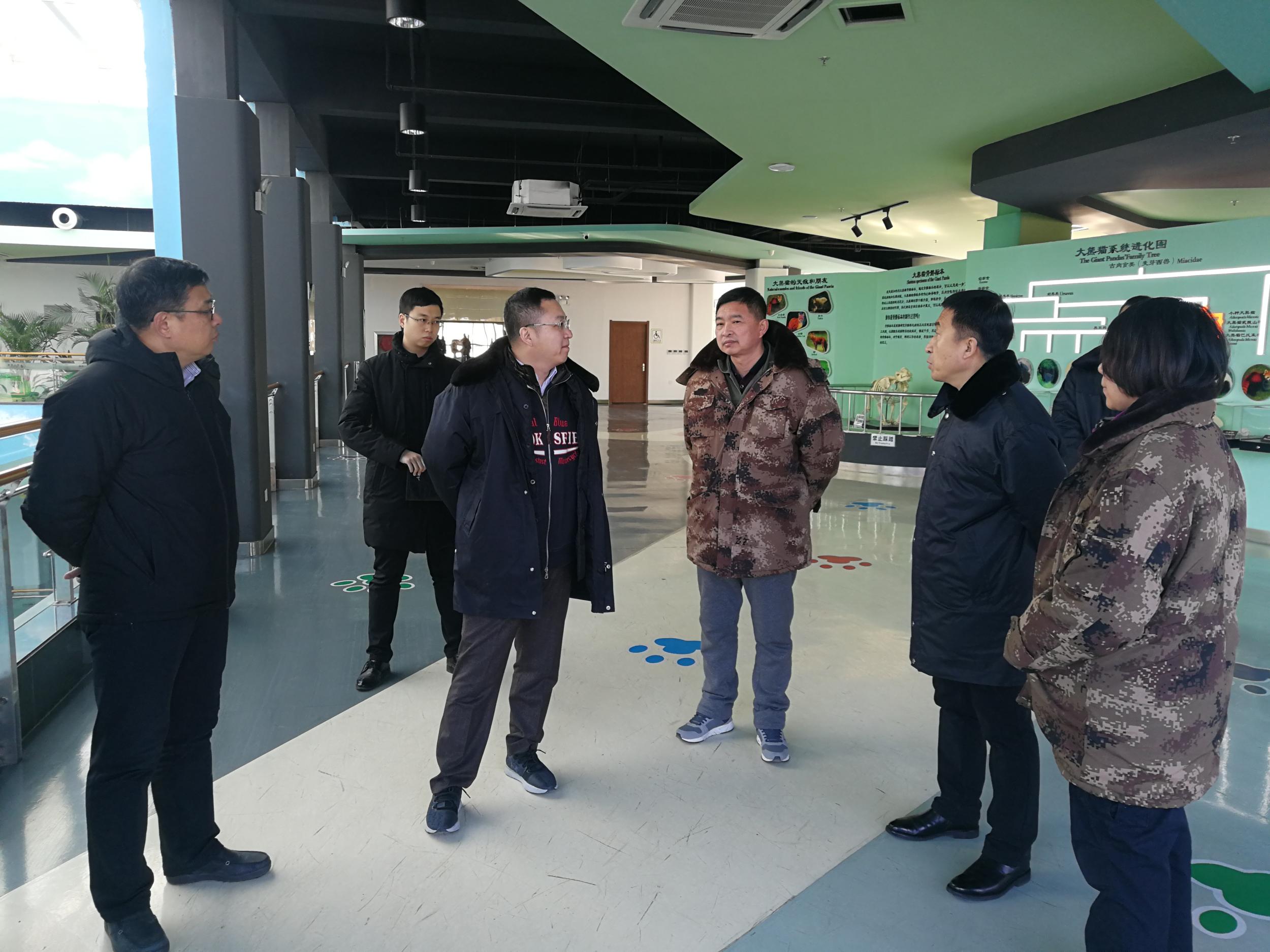 浑南区区长王心宇到棋盘山风景名胜区调研