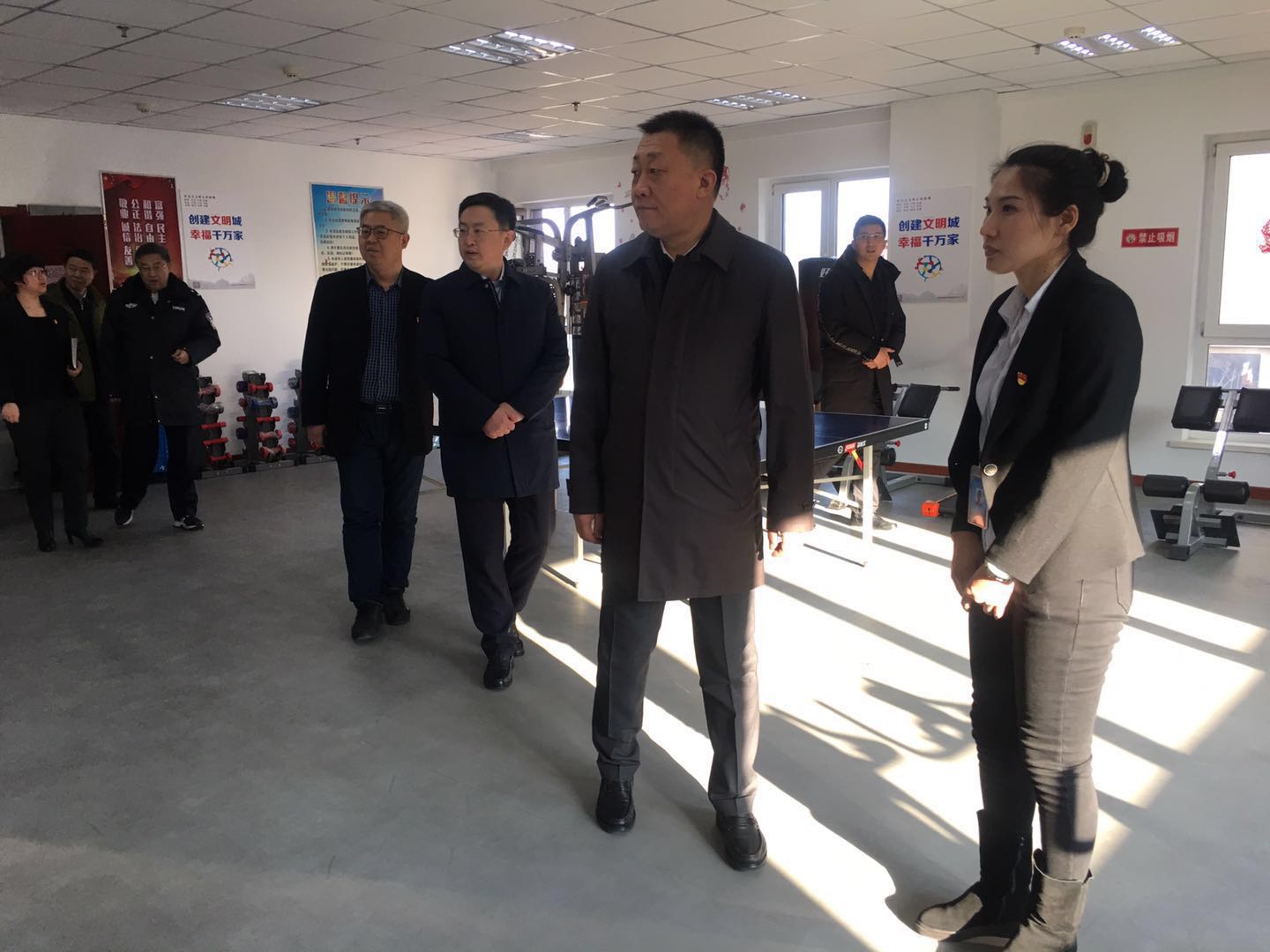 沈阳市委常委、政法委书记宋诚到浑南区调研