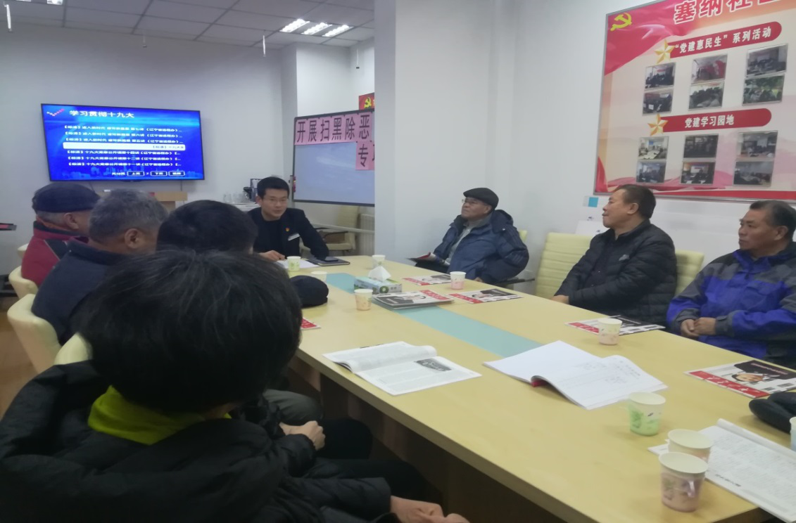 塞纳社区党总支主题党日活动总结