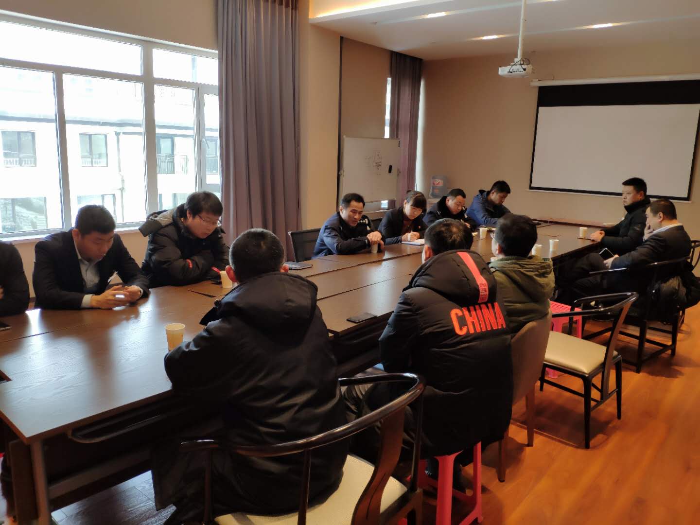 群防群治  警民共建——五三街道美好社区联合辖区民警共同召开安全工作会议