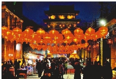 赏灯猜谜 闹元宵