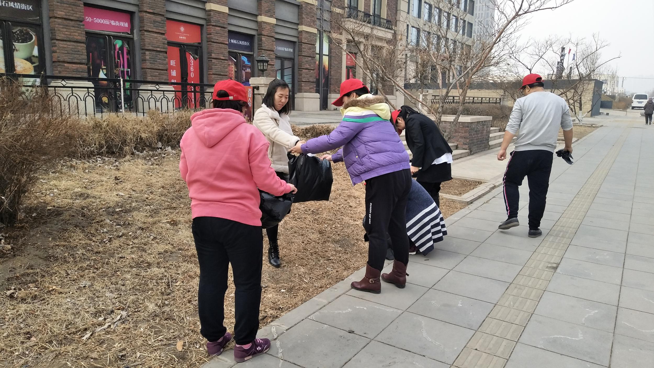 库榆社区团支部开展“学雷锋·我先行”学雷锋志愿服务活动