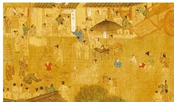 辽博首次展出明代无名氏仿《清明上河图》