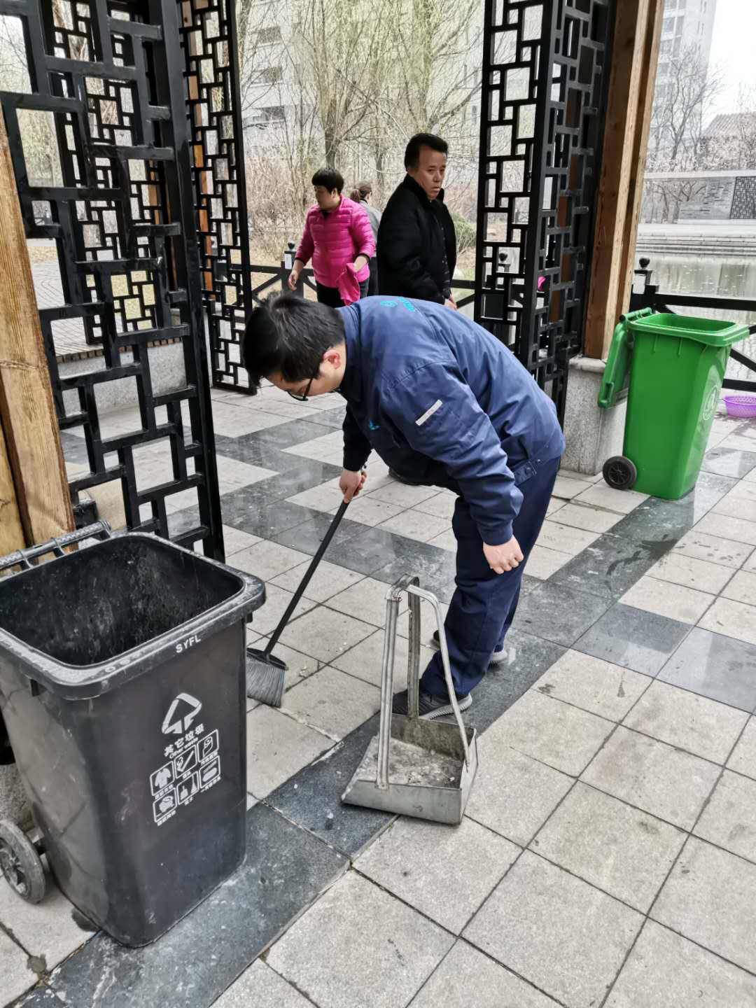 文溯社区开展党员奉献日活动