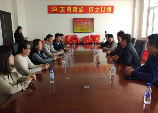 沈阳高新区、浑南区总工会联合区财政局、区发改局共同慰问东湖街道防火控火...