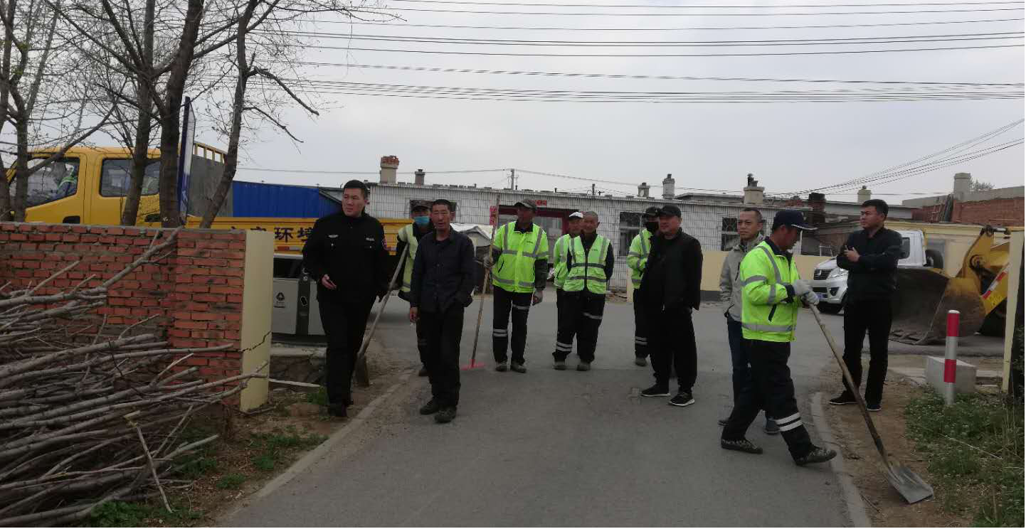 迎“5.1”桃仙街道组织“巩固创卫成果”环境整治联合执法行动