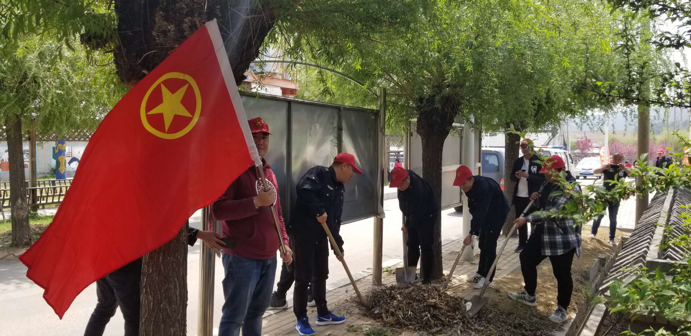 望滨街道团工委开展“清洁农村人居环境青春助力乡村振兴”活动