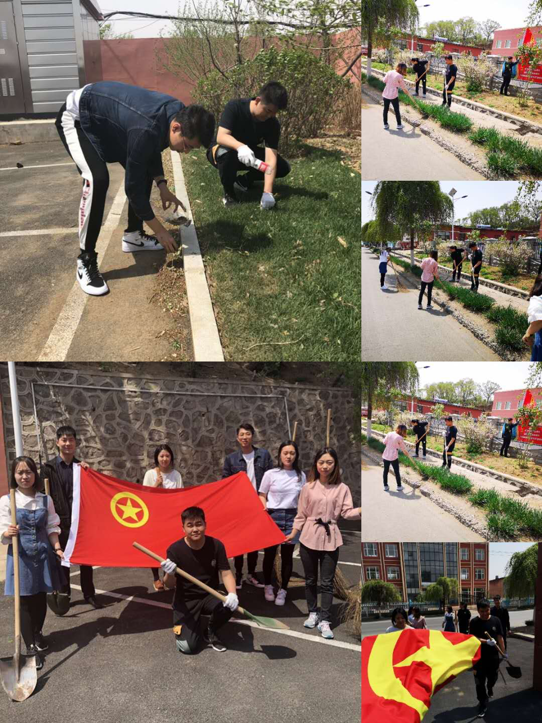 王滨街道团工委组织开展“清洁农村人居环境青春助力乡村振兴”活动