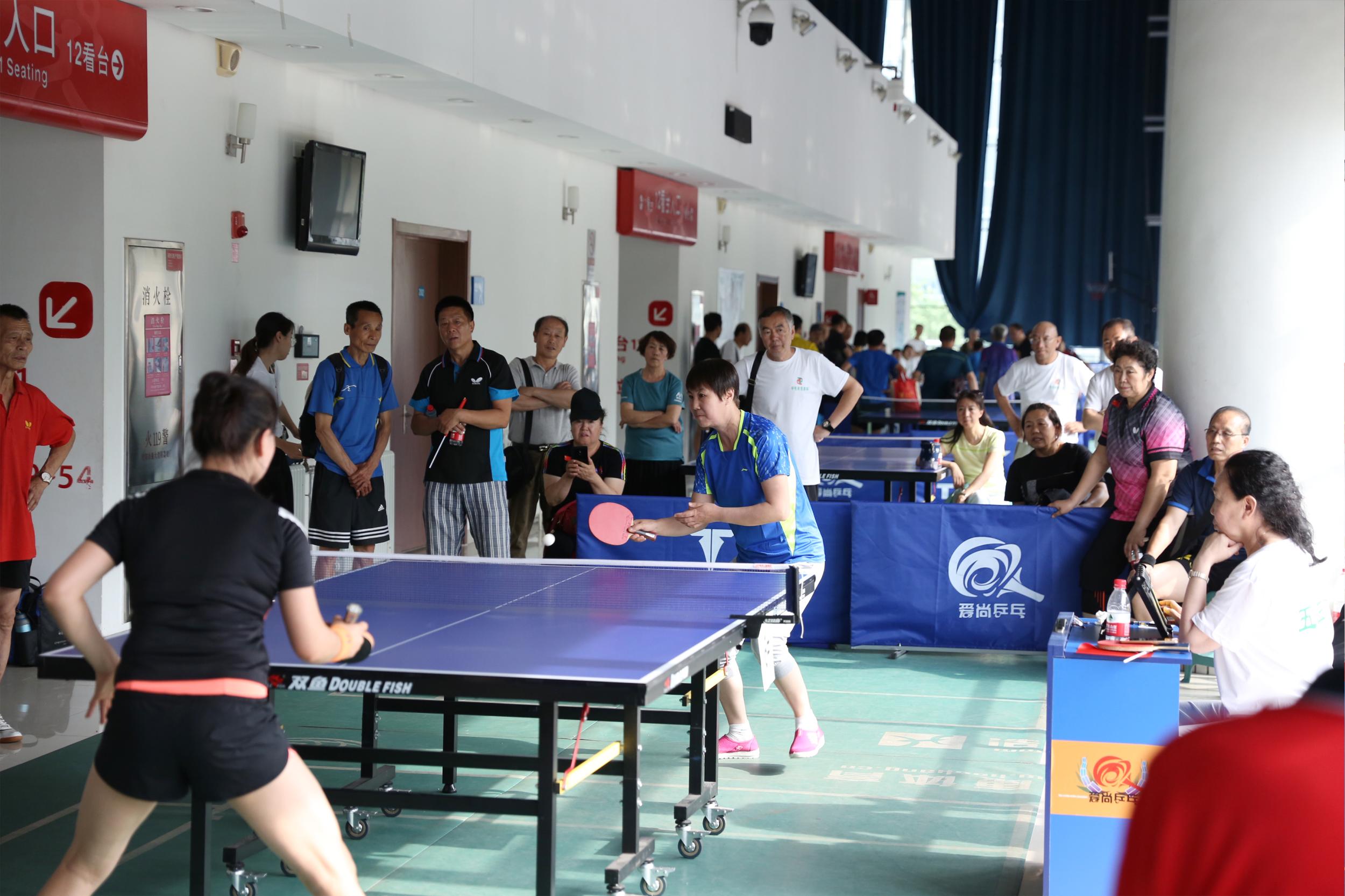 舞动乒乓热情 点燃华诞序章——浑南区五三街道乒乓球友谊赛