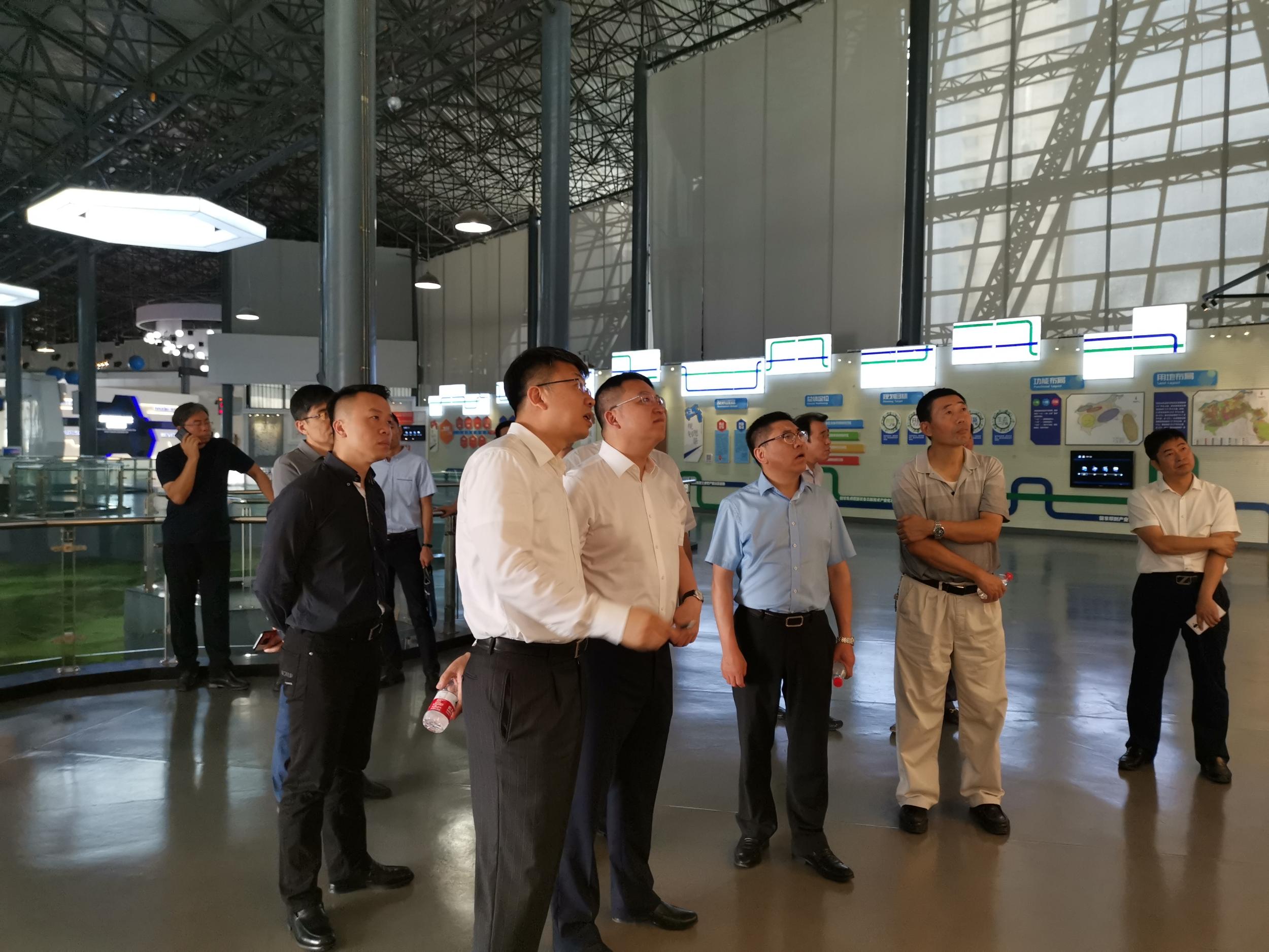 浑南区政府区长王心宇到沈抚新区商谈对接工作