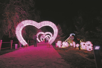 浑南“爱的小路”为天下有情人打造爱情殿堂