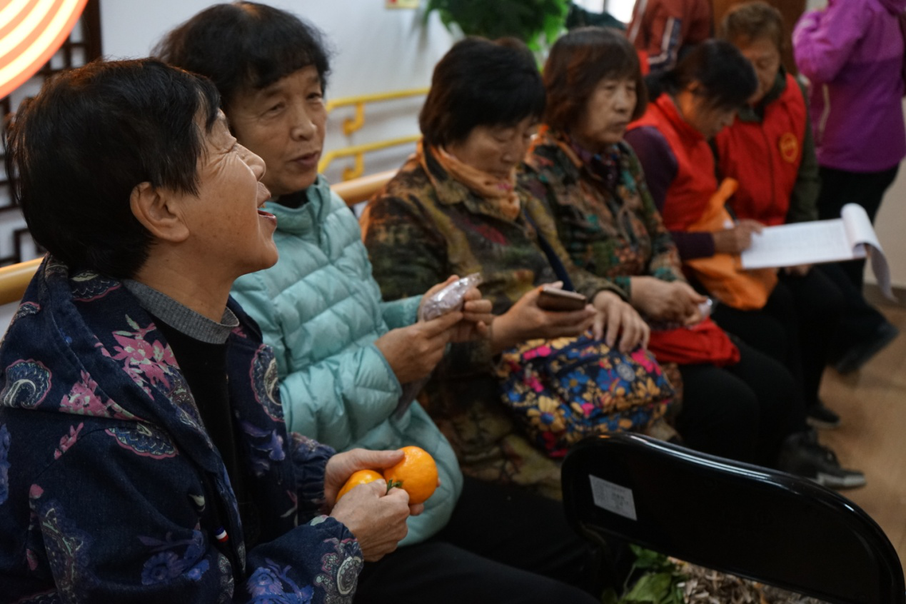 河畔新城社区“重阳节”茶话会