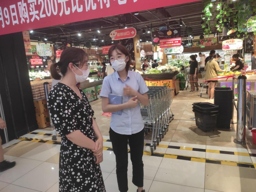 区商务局深入全区360家企业开展疫情防控和安全生产督导检查