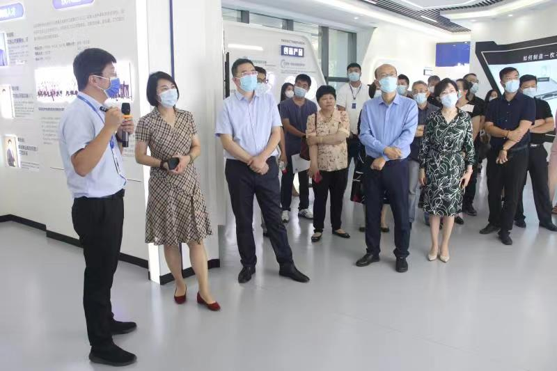 区政协调研我区科技企业