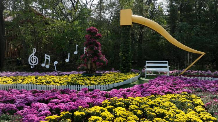 国庆期间棋盘山迎客40万人次