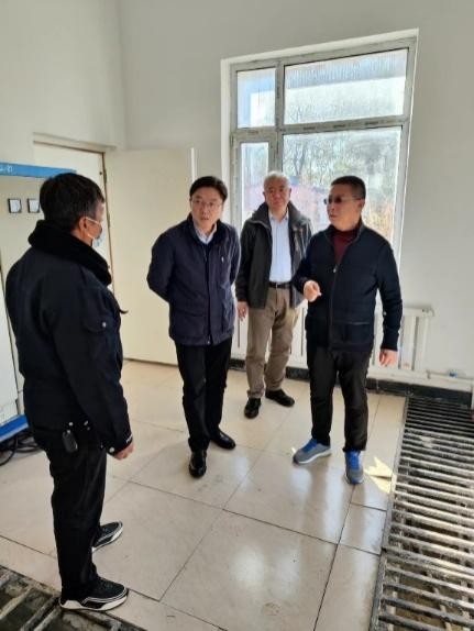 市水务中心来我区进行专项检查指导