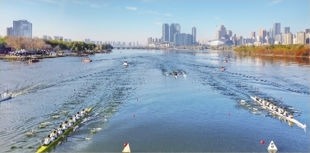 逐浪浑河 2022浑南区中小学赛艇嘉年华启幕