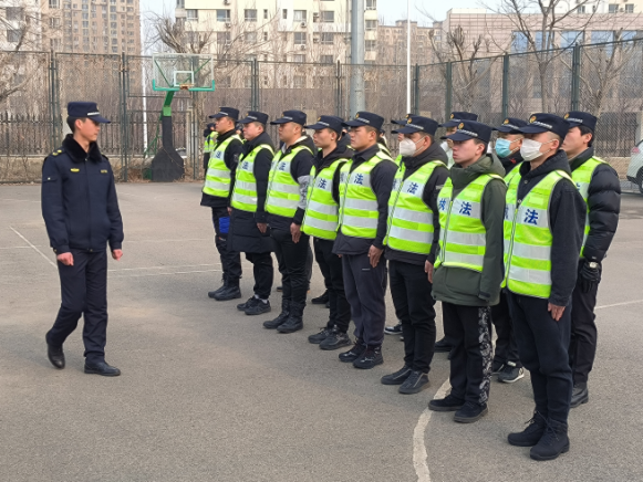 浑南区执法分局开展新入职人员岗前军训