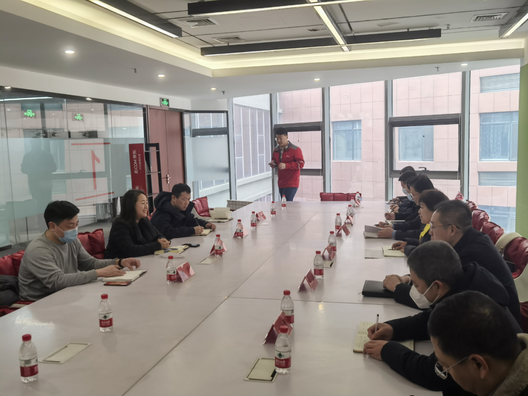 省市统计局领导到我区调研重点贸易业企业