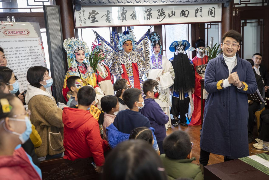 沈阳京剧院惠民演出走进我区城市书房