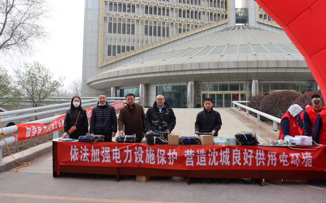 区工信局开展电力设施保护宣传月活动