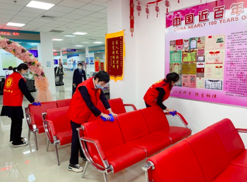 区文明办：擦亮城市窗口 展现文明形象