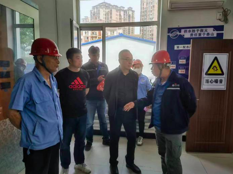 区水务中心开展供水企业安全生产检查 确保居民安全用水