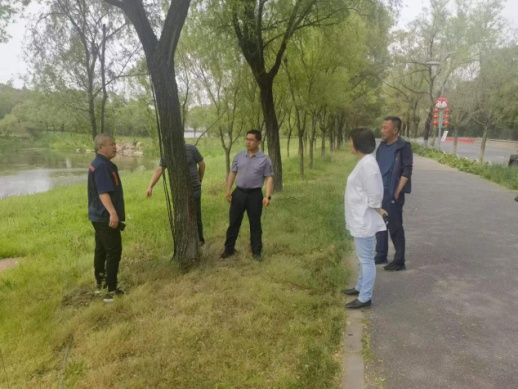 棋盘山管委会景区管理局开展精细化管理拉练检查