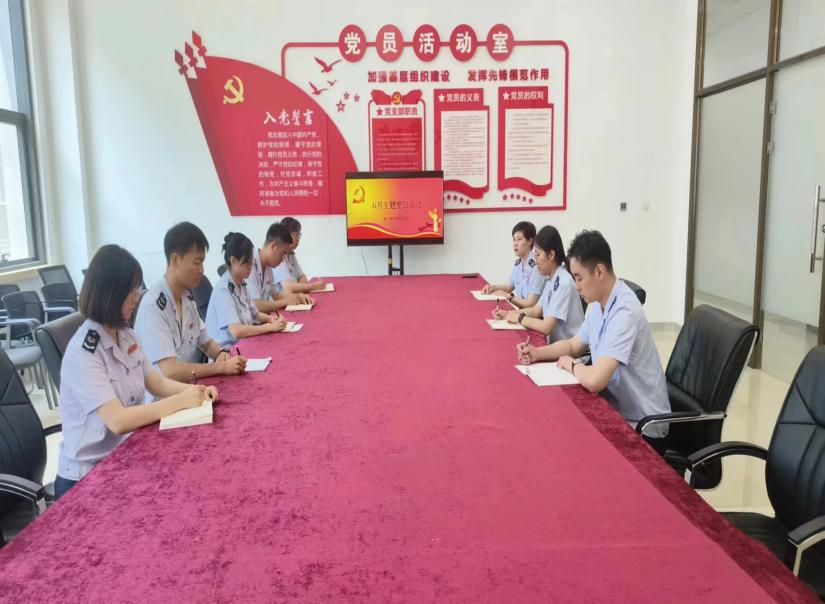 我区多措并举推动主题党日活动提质增效