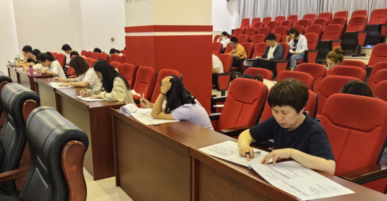 区委组织部“以考促学、以学提效”深入学习贯彻落实党的二十大精神