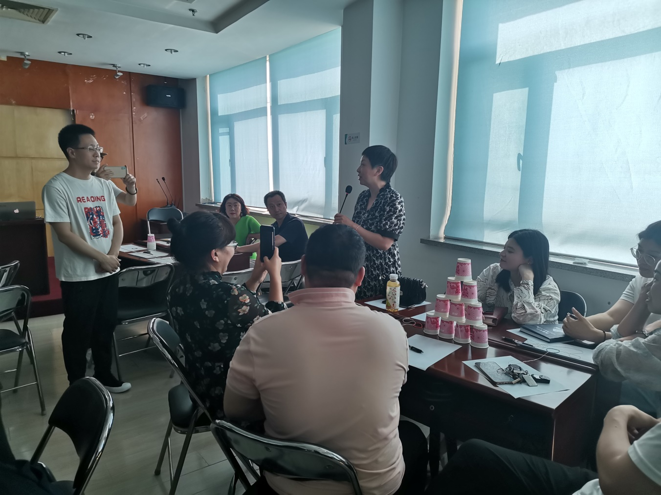 五三街道举办实用领导力培训课堂