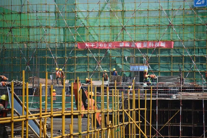项目建设再提速！沈阳浑南科技城科学家工作坊项目楼体全部冲出“正负零”
