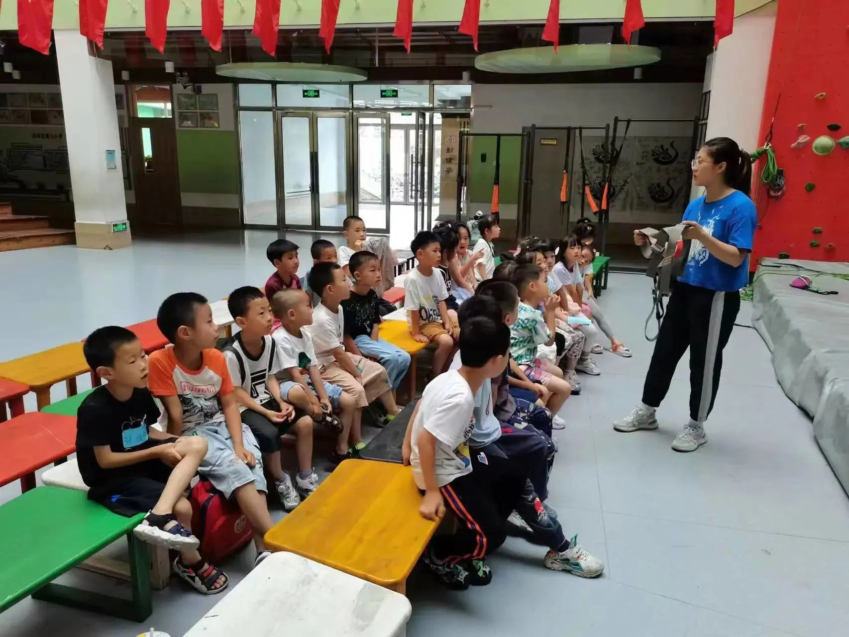 我区幼小衔接入学适应体验营开营啦!